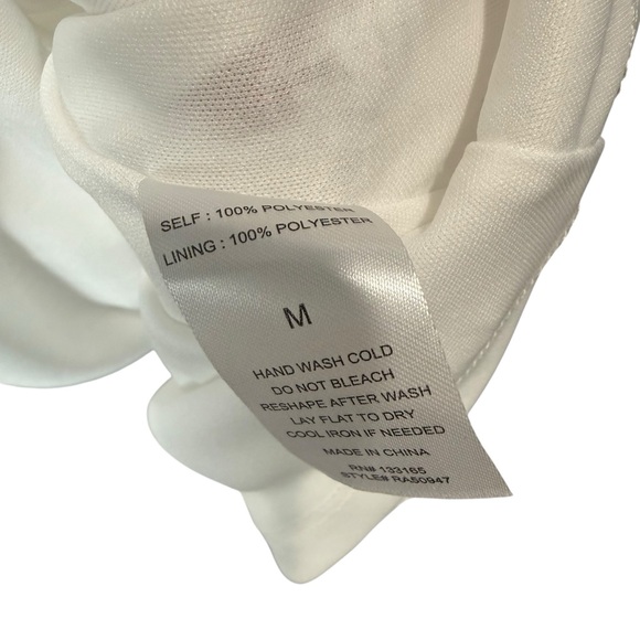 Francesca's Collections Ivory Polyester Fabric - Picture 5 of 8